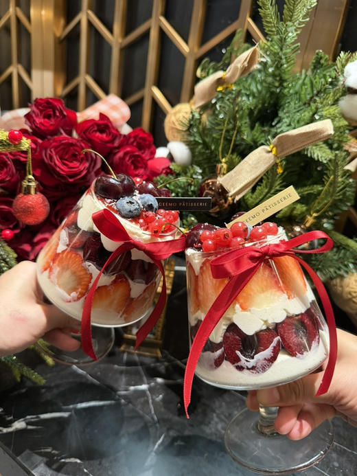 圣诞季｜莓果红酒杯 商品图1