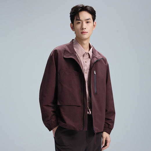 GXG男装【多口袋】25秋季时尚潮流百搭外套通勤休闲男式立领夹克K&C 商品图6