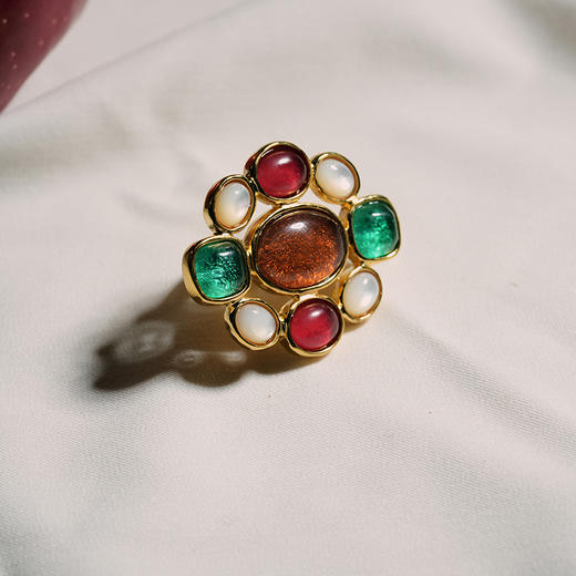 北京仓｜Goossens Paris-BOHEME-多宝 岩石水晶 戒指［法国设计师］ 商品图2