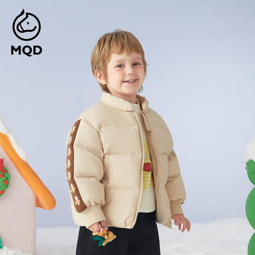 【秒】【MQD】男小童冬季亲肤柔软三防立体立领羽绒服 商品图1