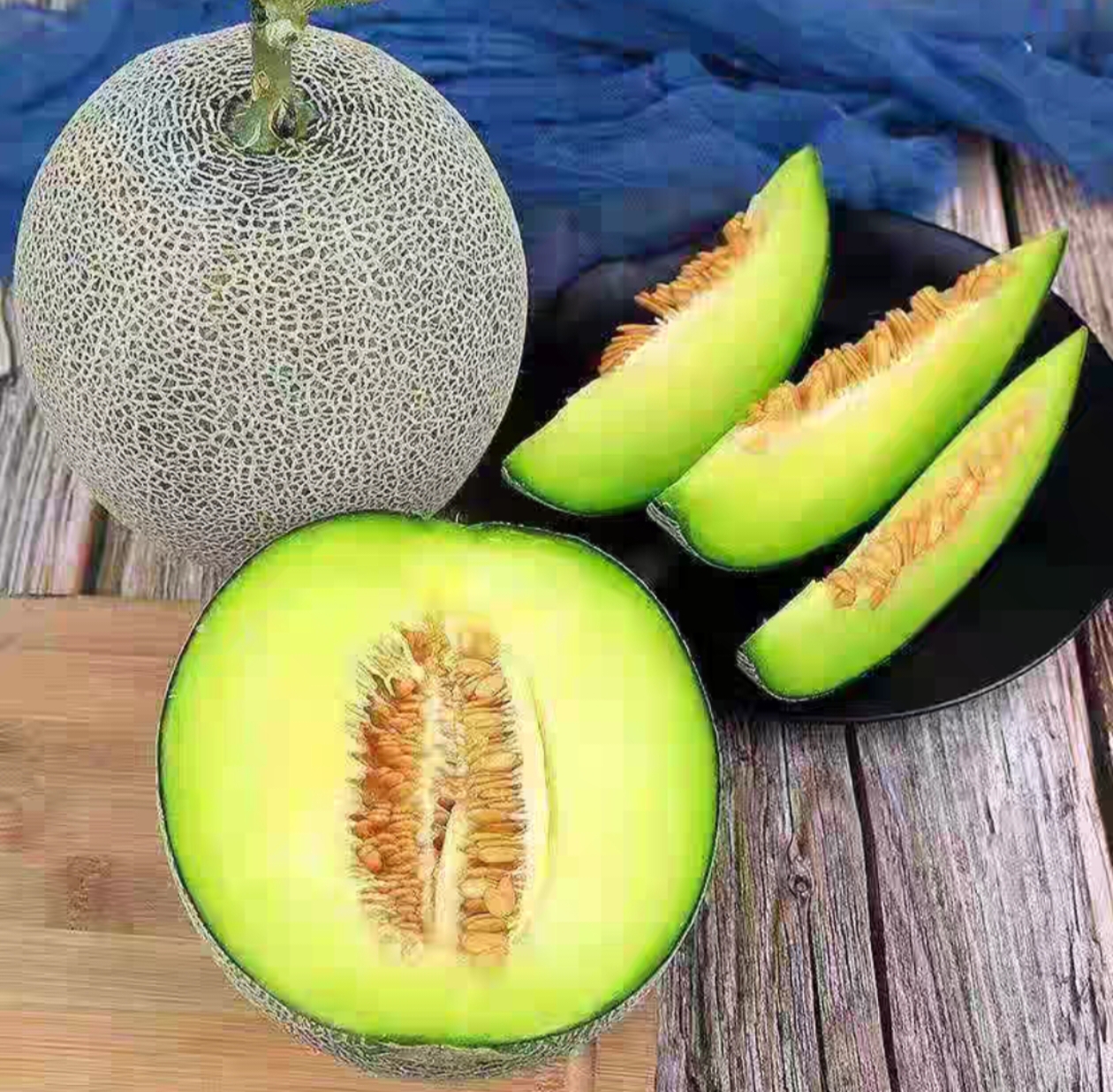 B1F【自采水果】网纹瓜   规格：约2.5斤（取货日期：即买即取）