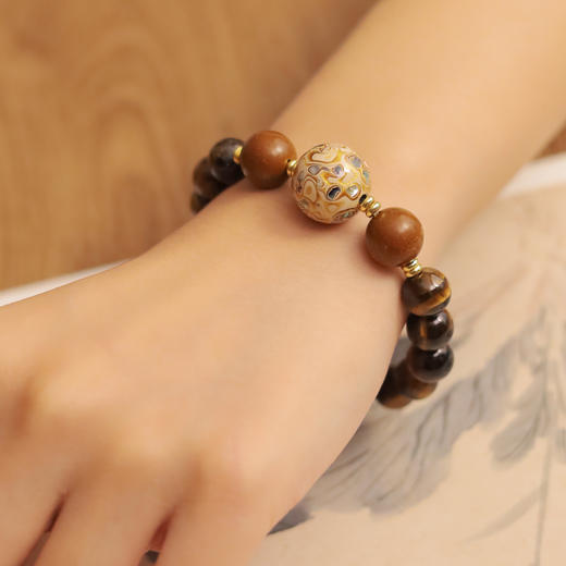 【买2串赠零钱包】祈玺·合香珠/水晶手串丨32款可选，普陀山祈福邮局授权、直发，男女款，手串/小金砖吊坠/项链，承包新年好意头！可自用可送礼（附寺院祈福+手工盖章祈福卡） 商品图11