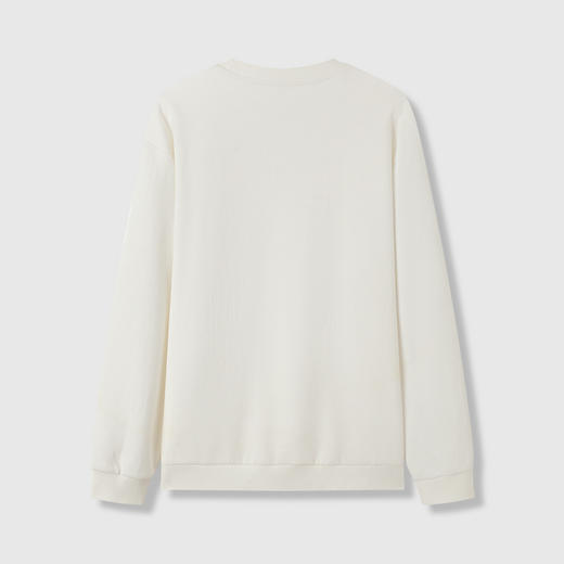 GXG男装【口袋拼接】25秋季简约百搭圆领宽松时尚休闲男式卫衣K&C 商品图1