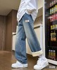 D121577加绒加厚水洗冬季新款柔软舒适牛仔裤 商品缩略图1