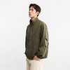 GXG男装25秋季时尚潮流简约纯色宽松休闲防风男式立领短款夹克K&C 商品缩略图7