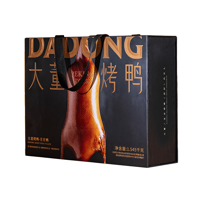 大董烤鸭·片片鸭（黑金版） 焕新升级  1.545kg  礼赠推荐