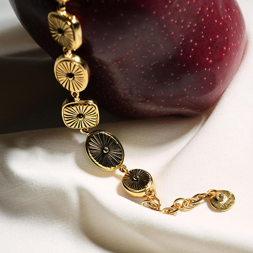 北京仓｜Goossens Paris-CABOCHONS-彩虹色 岩石水晶 手链［法国设计师］ 商品图4