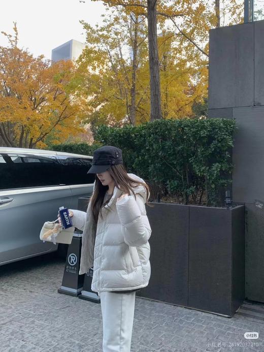 D121524五格收腰连帽羽绒服LW4BTOS女款 商品图8