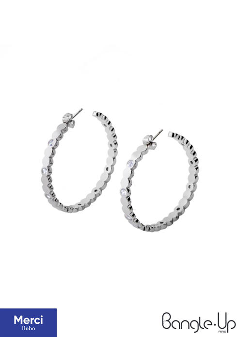 Bangle Up Lumi耳环 法国小众珐琅首饰 2025新系列 商品图0