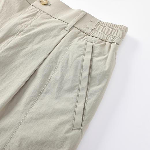 GXG男装25夏季潮流个性运动百搭休闲五分裤宽松舒适男式直筒短裤K&C 商品图12