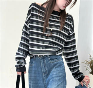 NC斜肩领毛织上衣50928冬季050014161203 商品图1