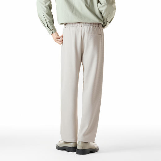 GXG男装【防风耐磨】秋冬弹力松紧舒适百搭通勤直筒男式休闲裤K&C 商品图10