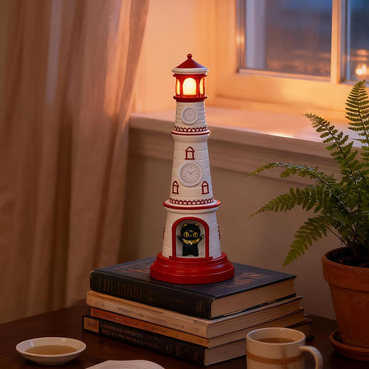 大英博物馆 盖亚·巴斯特系列 萌猫灯塔发光摆件 商品图2