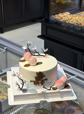 寿桃蛋糕（翻糖款需提前24h预定）