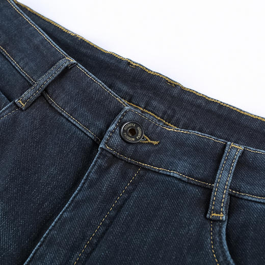 GXG男装【加绒加厚】冬季时尚百搭潮流牛仔休闲男式直筒裤K&C 商品图5