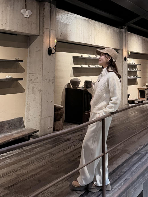 自制羊毛醋酸裤｜软而不塌的松弛感神裤 商品图1