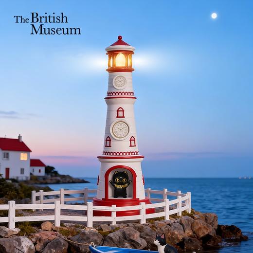 大英博物馆 盖亚·巴斯特系列 萌猫灯塔发光摆件 商品图0