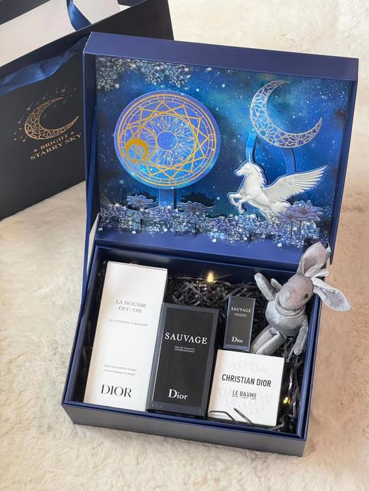 D121556圣诞节日里男同胞的礼物洗面奶香水礼盒 商品图1