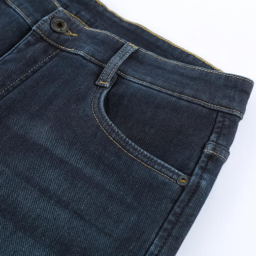 GXG男装【加绒加厚】冬季时尚百搭潮流牛仔休闲男式直筒裤K&C 商品图6