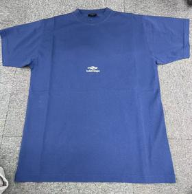 男款宽松logo印花短袖T恤la004