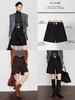 2025冬季新款高腰加厚羊毛A字五分西装短裤靴裤（配腰带） 商品缩略图0