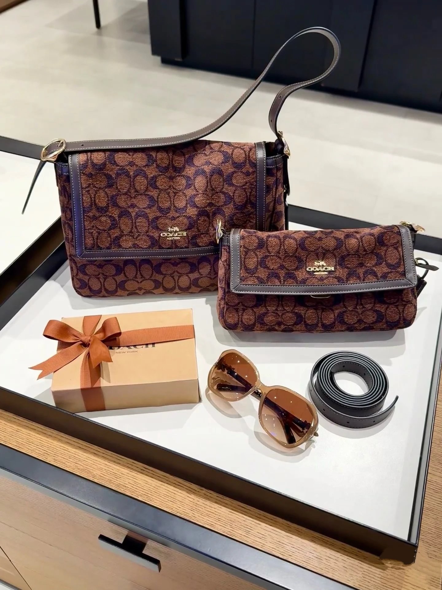 一店k （代工厂订单！）秋冬新品合集！颜值简直开挂！这个冬天就是Coa了！25年新款包袋合集 只只惊艳！