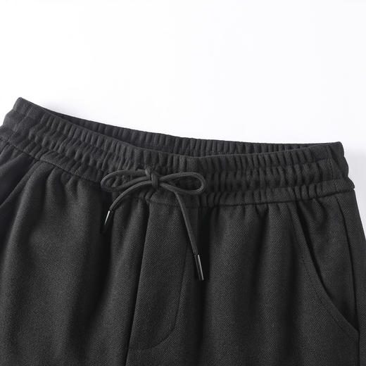 GXG男装冬季简约纯色百搭男士直筒休闲裤舒适保暖长裤K&C 商品图3