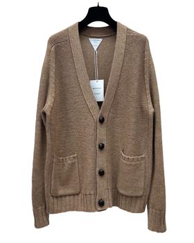 中性款编织扣针织开衫毛衣zh005