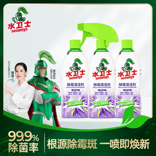 水卫士WD18除霉剂480g*3瓶（喷头*1） 商品图0