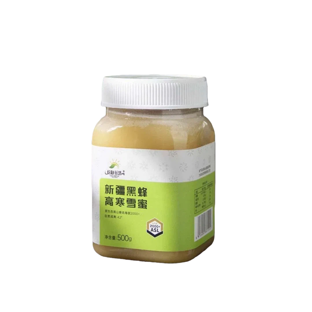 新疆黑蜂高寒雪蜜500g