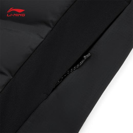 李宁男子反光修身棉拼接马甲AMMV023 商品图7