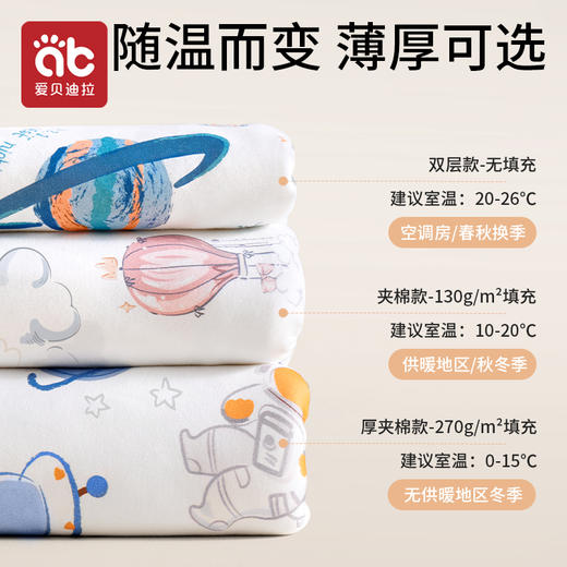 【清仓】婴儿睡袋春秋冬款儿童宝宝防踢被子神器分腿新生四季通用恒温秋季 商品图3