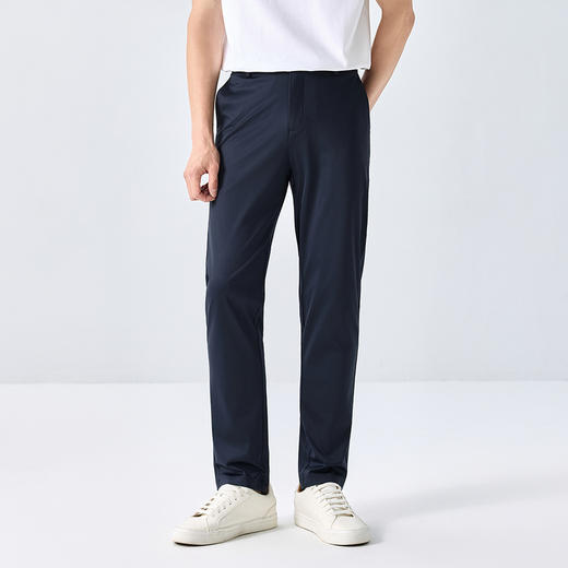 25夏季经典百搭日常通勤舒适弹力商务直筒休闲裤西裤K&C 商品图1