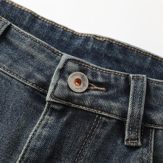 GXG男装25秋季日常通勤亲肤牛仔裤潮流休闲简约百搭男式锥形裤K&C 商品图7