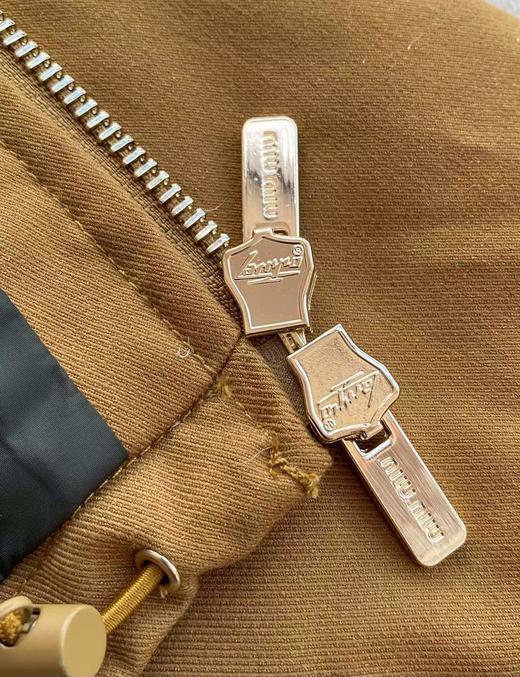 D121534重磅字母拉链皮毛一体羽绒服外套男女情侣款 商品图13