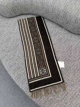 中性款条纹围巾zo014