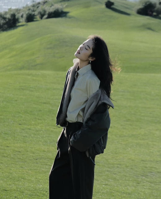 edition两穿毛领派克服外套121506 商品图12