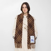 BURBERRY 巴宝莉 女士马术骑士徽标格纹羊绒围巾 格子 8116877 C3652 商品缩略图3