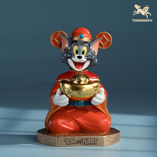 铜师傅 正版授权《猫和老鼠》AJ款 限量手办 桌面铜摆件 工艺品 商品图1