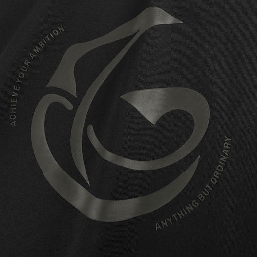 GXG男装【100%棉】秋季时尚字母印花男士圆领百搭长袖卫衣K&C 商品图2