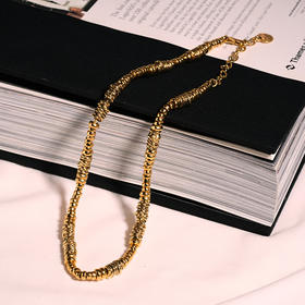 北京仓｜Goossens Paris-Ariane-金色 串珠 项链［法国设计师］