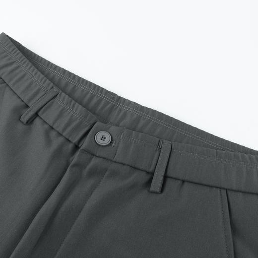 GXG男装冬季商务简约男士弹力舒适加绒直筒休闲长裤K&C 商品图4