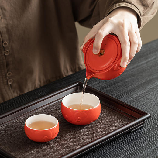 【新春款】沏一杯茶龍马精神-X款礼盒套装  商品图2