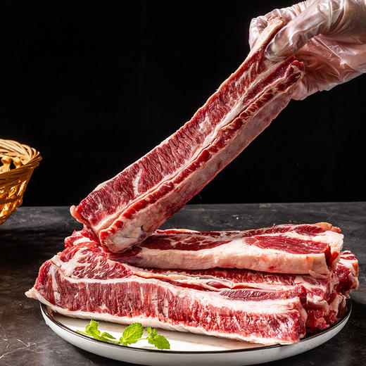 【肉质细腻】内蒙古有机牛肋条 500g/包 鲜嫩多汁 商品图3