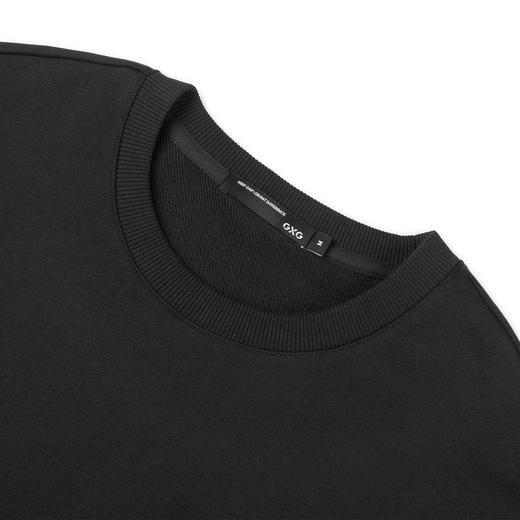 GXG男装春季时尚字母印花潮流渐变卡通小熊男士圆领纯棉卫衣K&C 商品图5