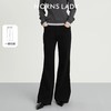 NORNS LADY诺恩 【腿精裤】秋冬新款常规/加绒款 牛仔裤喇叭宽松高腰保暖长裤 H25KK32482/ H25KK324821  商品缩略图6