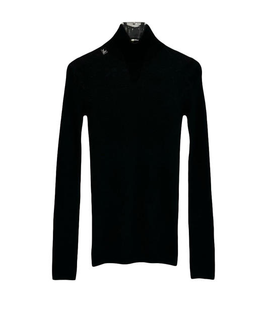 女款高弹力针织高领打底衫he020 商品图0