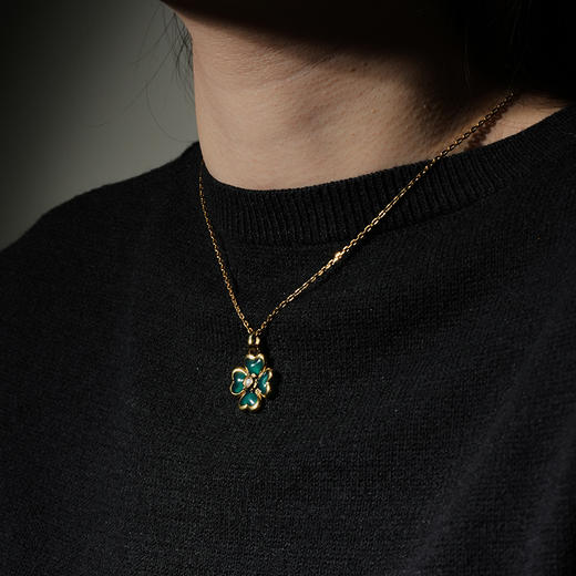 北京仓｜Goossens Paris-MINI TREFLE-四叶草 项链［法国设计师］ 商品图4