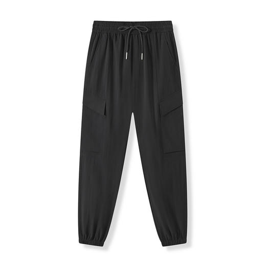 GXG男装25春季时尚工装户外多袋松紧腰抽绳束脚裤男式休闲长裤K&C 商品图4