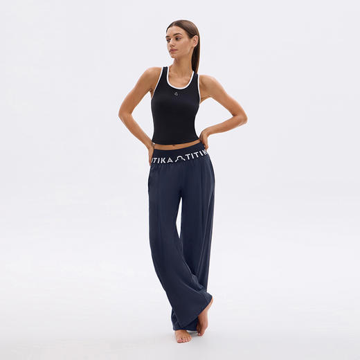 TITIKA超模弯刀裤秋冬新款可束脚阔腿裤休闲跑步运动长裤11237 商品图2